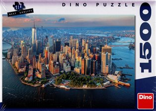 Puzzle Pohled na New York 1500 dílků - 