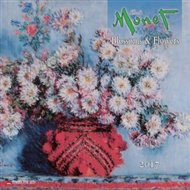 Nástěnný kalendář - Claude Monet 2017: Blossoms & Flowers