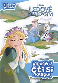 Ledové království Vybarvuj, čti si, nalepuj