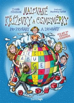 Malované křížovky a osmisměrky pro prvňáky a druháky - Zuzana Pospíšilová