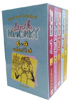 Deník mimoňky - box 6-9. + deníček - Rachel Renée Russellová