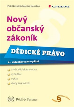 Nový občanský zákoník - Dědické právo koupíte na Kosmas.cz
