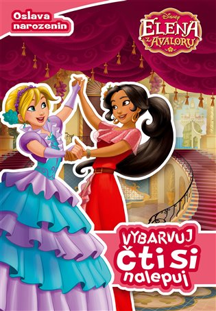 Elena z Avaloru - Vybarvuj, čti si, nalepuj -  kol.