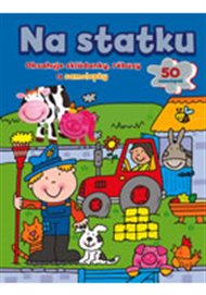Na statku: Obsahuje skládanky, rébusy a samolepky