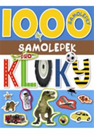 1000 samolepek pro kluky