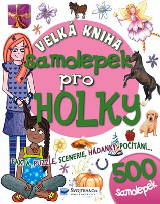 Velká kniha samolepek pro holky - 
