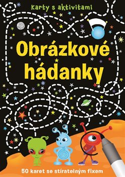 Levně Obrázkové hádanky. Krabička + fix + 50 karet