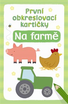 Levně První obkreslovací kartičky - Na farmě