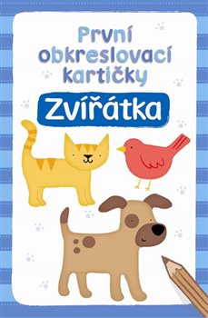 Levně První obkreslovací kartičky - Zvířátka