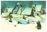 Pohlednice - Ponocný - Jiří Trnka