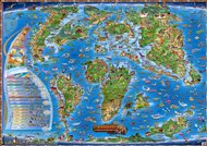 Dinosauři a prehistorický svět (mapa)