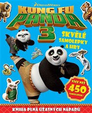 Kung fu panda 3. - skvělé samolepky a hry