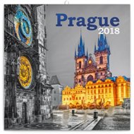 Kalendář poznámkový 2018 - Prague