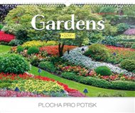 Kalendář nástěnný 2018 - Gardens
