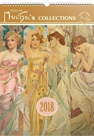 Kalendář nástěnný 2018 - Alfons Mucha - 