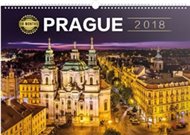 Kalendář nástěnný 2018 - Praha 18měsíční