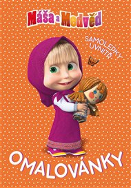 Máša a medvěd - Omalovánky