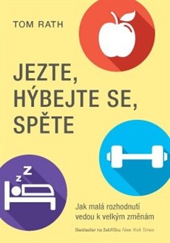 Levně Jezte, hýbejte se, spěte. Jak malá rozhodnutí vedou k velkým změnám - Tom Rath