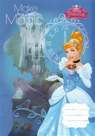 Sešit - Princezny – Popelka: nelinkovaný, 20 listů, 4A