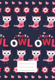 Sešit - Sovičky: nelinkovaný, 40 listů, A4