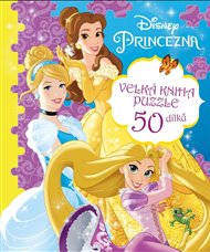 Princezna - Velká kniha puzzle: 50 dílků v obrázku -  kolektiv