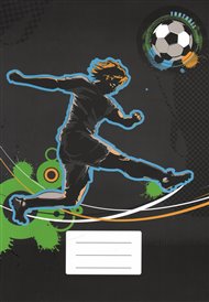 Sešit - Fotbal, nelinkovaný: 40 listů, A4