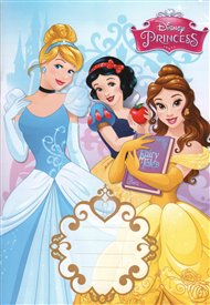 Školní sešit Princezny – Trio: A5, linkovaný