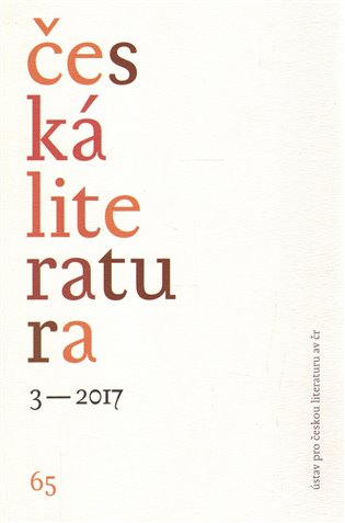 Česká literatura 3/2017 - 