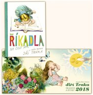 Stolní kalendář 2018 - Jiří Trnka + Říkadla na celý rok - Klára Trnková