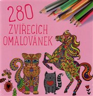 280 zvířecích omalovánek -  kolektiv