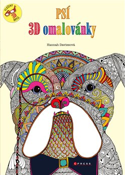 Levně Psí 3D omalovánky - Hannah Daviesová
