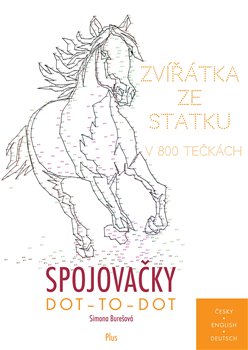 Levně Spojovačky: Zvířátka ze statku v 800 tečkách - Simona Burešová