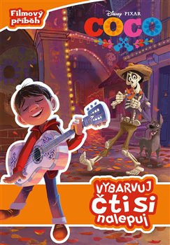 Levně Coco - Vybarvuj, čti si, nalepuj - kolektiv