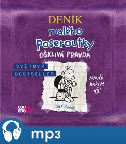 Levně Ošklivá pravda, mp3 - Jeff Kinney