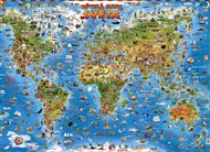 Dětská mapa světa - 