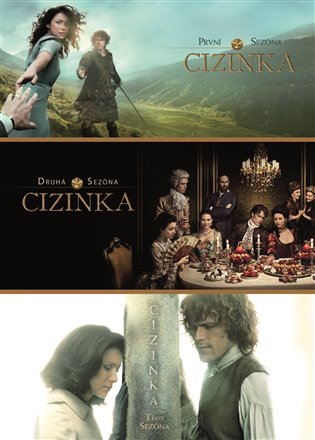 Cizinka 1. - 3. série: 16x DVD limitovaná edice - 