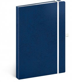 Levně Notes - Vivella Classic modrý/bílý, linkovaný, 15 x 21 cm