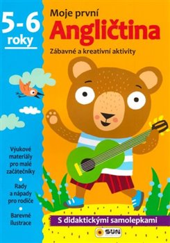 Levně Moje první angličtina 5-6 roky. Zábavné a kreativní aktivity s didaktickými samolepkami