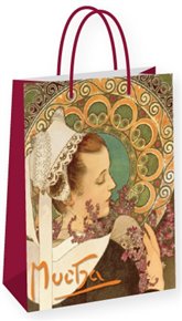 Dárková taška Alfons Mucha – Heather, velká