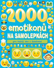 2000 emotikonů na samolepkách pro každý den s úsměvem -  kolektiv