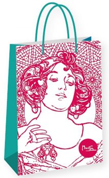 Levně Dárková taška Alfons Mucha – Ruby, Fresh Collection, velká