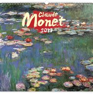 Nástěnný kalendář Claude Monet 2019