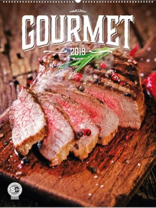 Nástěnný kalendář Gourmet 2019 - 