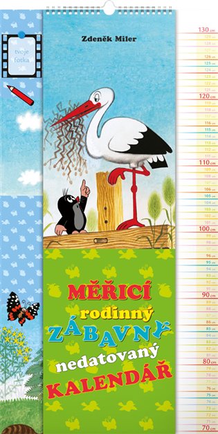 Nástěnný kalendář Krteček, měřicí - 