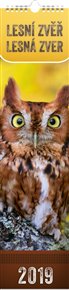 Nástěnný kalendář Lesní zvěř – Lesná zver 2019