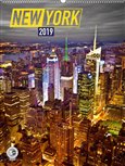 Ob�lka knihy N�st�nn� kalend�� New York 2019