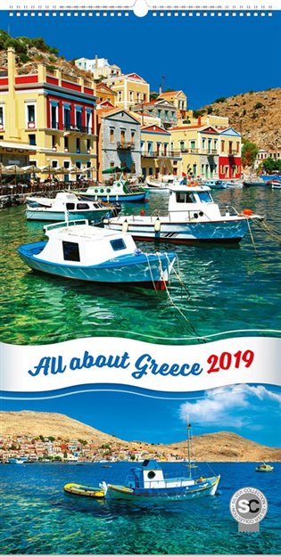 Nástěnný kalendář Zaostřeno na Řecko 2019 - 