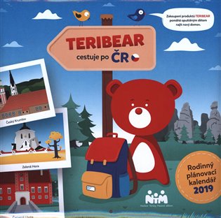 Poznámkový kalendář Teribear 2019 - 