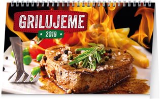 Stolní kalendář Grilujeme 2019 - 