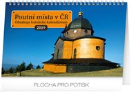 Stolní kalendář Poutní místa v ČR 2019